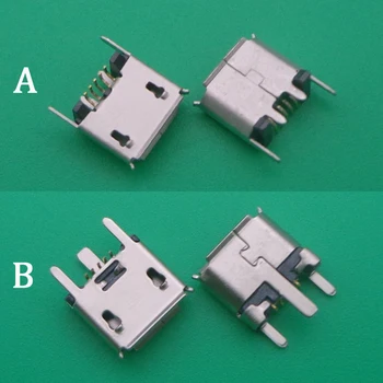 1-10 kom. Micro Mini USB Priključak za Punjenje Priključak priključne stanice za Alpha 200 Garmin Edge 820 ZX80-B-5P Vertikalni priključak SMT 5P