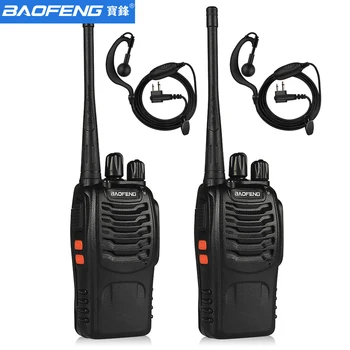 1 kom. ili 2 kom./lot baofeng BF-888S Prijenosni prijenosni radio Dvosmjerni radio Kit BF 888s UHF 400-470 Mhz 16CH prijenosni prijenosni radio primopredajnik