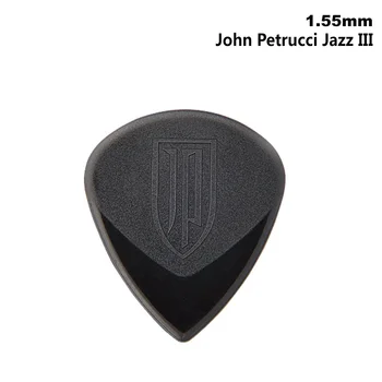 1 KOM. Neurotransmitori za gitaru Dunlop John Petrucci Signature Jazz III 1,55 mm Neurotransmiter Neurotransmiter Zvuk električne gitare Neurotransmitori