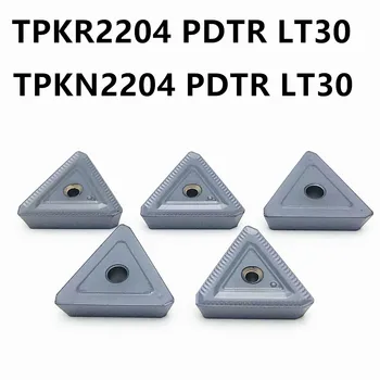 10 komada TPKN2204 PDTR LT30 TPKR2204 PDTR LT30 твердосплавные ploče tokarenje rezni alati za tokarenje dogovor s CNC alati TPKN 2204