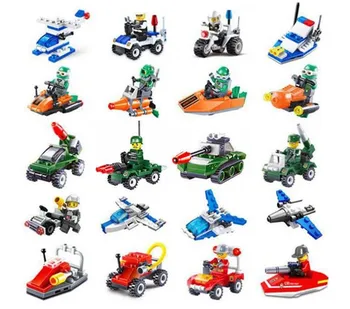10 Vrsta Mini-transportnih blokova Za Izgradnju Automobila, Kompatibilna s Igračkama legoeINGlys, Pokloni
