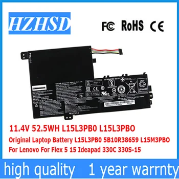 11,4 V 52,5 WH L15L3PB0 Original Baterija za laptop L15L3PB0 5B10R38659 L15M3PBO za Lenovo za Flex 5 15 IdeaPad 330C 330S-15