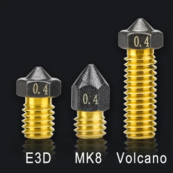 2 KOMADA MK8 / E3D / Volcano Mesing PTFE Nos Pokrivenost Антипригарная Nit sa žarnom niti 0.2/0.3/0.4/0.6/0.8/1.0 mm Za 3D pisača Ender 3 envio besplatno