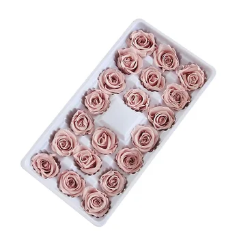 20 KOM., Mini-konzervirano Krunica Ruže klase B, Bezvremena Pravi Ruže Za svadbene zurke, pribor za uređenje doma, poklon za majčin dan