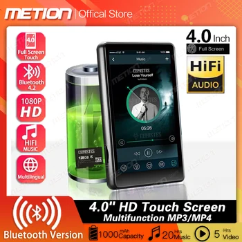 2022 Novi Bluetooth MP3 MP4 Player S Visokom rezolucijom od 4,0 