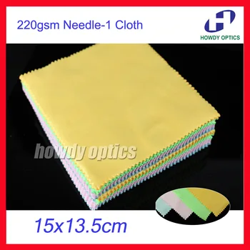 220gsm Šarene tkanine za brisanje bodova 15 x 13,5 mm krpu za čišćenje sočiva od mikrovlakana
