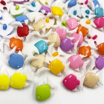 25ШТ igračka riba kit GUMB brand predložak plastične tipke pribor za odjeću, nakit OBRT PT188