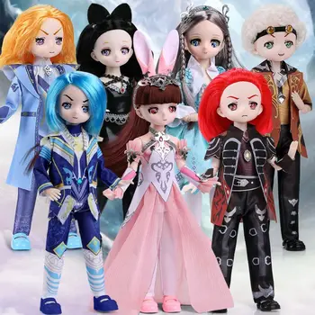 30 cm bjd Anime lice bjd lutka crtani Likovi Zajedničke lutke Kineski stil djevojčica i dječak bjd lutka za bebe poklon za rođendan