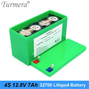 32700 4S1P Lifepo4 baterija baterija baterija baterija baterija 12,8 7 Ach s 4S 40A BMS Uravnotežen za Električnim brodom i Nesmetano napajanje od 12 Turmera