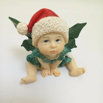3D šešir elf dijete vila Božić Silikonski kalup za sapun kalup silikonski kalup za sapun silikagel umire Miris kamena kalup kalup svijeća