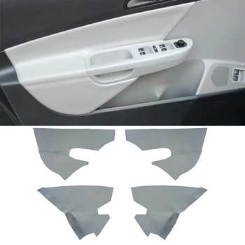 4 kom. od mikrovlakana koža vrata automobila naslon za ruku ploča maska za Volkswagen Passat B6 2006 2007 2008 2009 2010 pribor