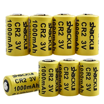 4 kom. Shockli 3 U 1000 mah CR2 CR15H270 CR15266 Litij Baterija za svjetiljku alarm Alat za Pozicioniranje дальномер