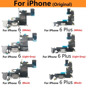5 Kom 100% Original Za Iphone 6 6S Plus 7 USB Punjenje Dock Konektor za Priključak Naknada za Punjenje Fleksibilan Kabel