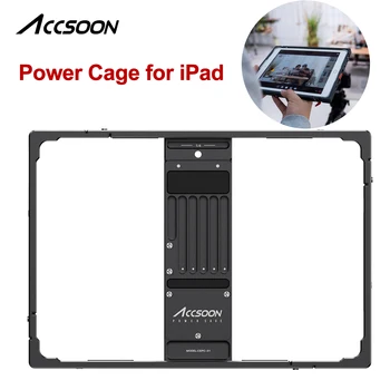 ACCSOON Power Cage shell za lpad 7/8 air 3/4 10,5 cm Ipad Pro 11 inča lpad Pro (1/2-d) S držačem baterija