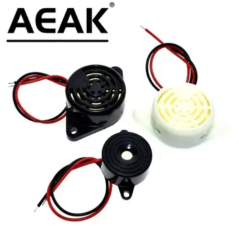 AEAK 95DB Alarm visoke децибелом dc 3-24 12 U Elektronski Zvučni Signal Isprekidano Kontinuirani Zvučni Signal za Arduino Car Van SFM-27