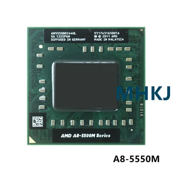 AMD A8-Series A8-5550M A8 5550M 2,1 Ghz Quad core четырехпоточный procesor AM5550DEC44HL Utičnicu FS1
