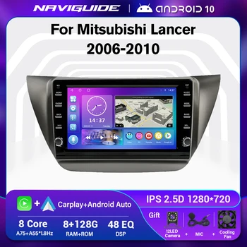 Android 10,0 Carplay Auto Radio Za Mitsubishi Lancer 9 CS 2006-2010 GPS IPS Media Player 2din Авторадио Glavna Jedinica DSP