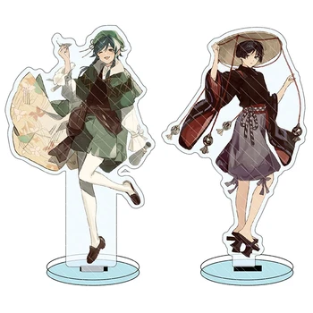 Anime Igra Genshin Udarni Akrilni Stalak Periferne Figurice Model Stol Tanjur Držač Dekor Stoji Zbirka Dar