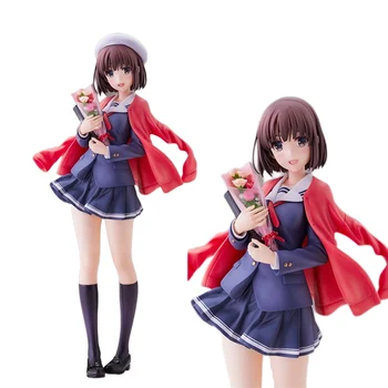 Anime Саекано: Kako podići Dosadan Djevojku Мегуми Kato Lik 25 cm PVC Ispušni Forma Odvojiva Model Igračka na Poklon
