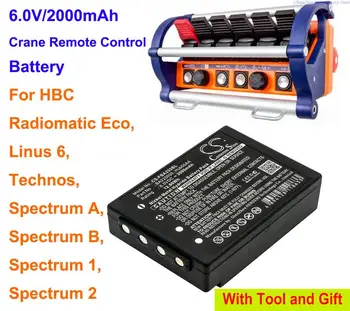 Baterija Cameron Sino 2000mAh BA205000 za HBC Linus 6, Radiomatic Eco, Spectrum 1, Spectrum 2, Spectrum A, Spectrum B, Technos