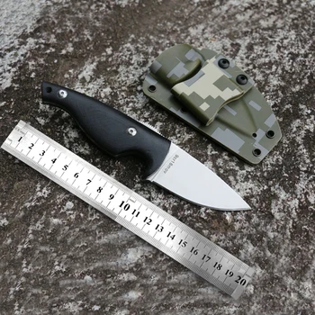 Besplatna dostava Novi fiksni nož oštrih ivica kamp lov taktički nož za preživljavanje s ručkom G10 Vanjski alat nož
