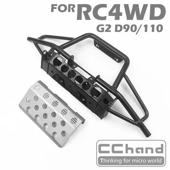 CChand Metalna CIJEV Prednji Branik Lampa Torbica za 1/10 RC4WD G2 RC Prate D90 D110 rezervni Dijelovi za Vozila s Daljinskim Upravljanjem Model TH20971