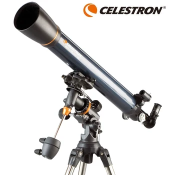 Celestron AstroMaster 90EQ 90/1000 mm F/11 Ньютоновский Lomljenje Profesionalni Astronomski Teleskop s Экваториальным pričvršćivanja CG-3