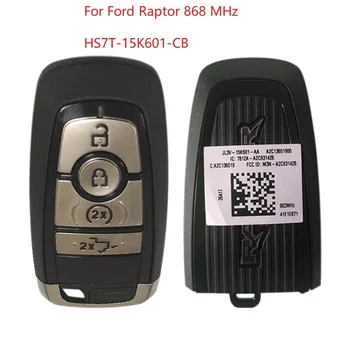 CN018123 Za Ford Raptor 868 Mhz Originalni smart-Privjesak 4 Gumba Broj dogovor HS7T-15K601-CB sa logom Raptor