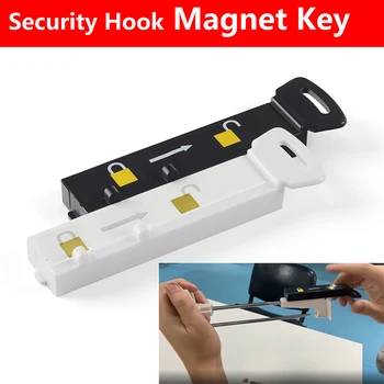 Crno/Bijeli S3 Ručni Ključ Eas Magnaetic Display Kuka za skidanje s3 ključ za sigurnosni zaporni dvorac za skidanje Zaštitne oznake