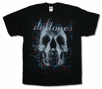 Deftones Lubanju Crni T-Shirt Novi Službeni Merch Grupe