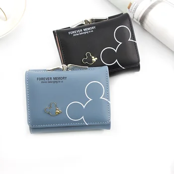 Disney animirani film Mickey Mouse identitet djevojka je mali novčanik studentski novčanik za kovanice ženski kratkom torbicu za djevojčice novčanik za kovanice