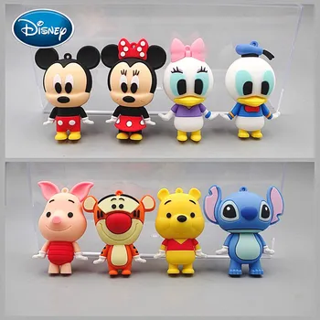 Disney Mickey Minnie Crtani Film Plastični Privezak Pribor Lutka Mini Lik Privjesak Slatka Šarm Moda Dar Lutka
