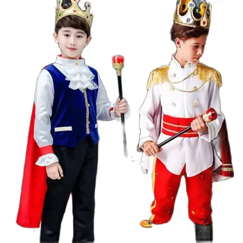 Djeca Halloween Fantazija Princ Kralj Kostime Za Косплея Dječak Karneval Večernje Elegantan Haljinu Za Rođendan Poklon Za Novu Godinu Djeca 2-12 T