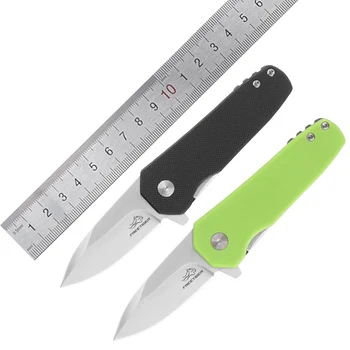 FREETIGER Mali EDC Nož na Sklapanje 440C Oštrica Drvena Ručka Kamp Opstanak Kvalitetne Džep Spona EDC Alat Funkcionalni Nož