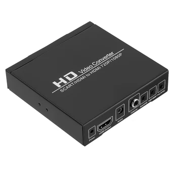 Full HD 1080 P Digitalni SCART HDMI na HDMI Konverter hd Video Converter EU/SAD Adapter Za HDTV