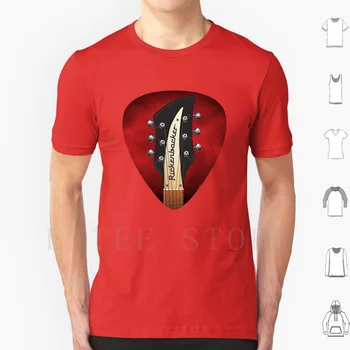 Gitara Headstock Pick Art-360 t-Shirt Od Pamuka, Za Muškarce DIY Print Gitara Headstock Postavljanje String Glazbe Vrat Country Indie Alternativa