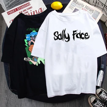 Igra Sally Njegu kože Lica Majica Kawaii Harajuku Majice s Likovima iz Crtića Za Žene, Za Muškarce, Moda Ulica Za Žene i Za Muškarce Svakodnevno Свободн
