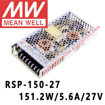 Internet-shop Mean Well RSP-150-27 meanwell 27 dc / 5,6 A / 151,2 W s jednim izlazom i napajanje sa značajkom PFC
