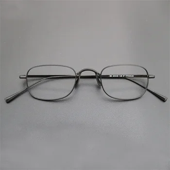 Japanski Trg Lagane Naočale Ručni Rad u Malim Ivicom za žene, Plave Blokiranje Naočale, Muške Naočale, Titan Naočale, oculos de grau