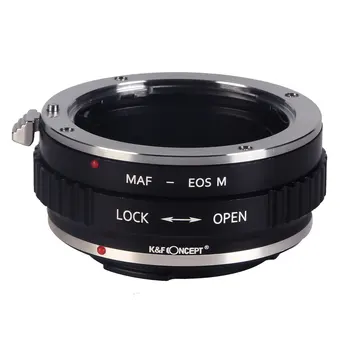 K & F Koncept Minolta A/Sony A-Mount Objektiva za Canon EOS M Kućište Fotoaparata Adapter za Pričvršćivanje Objektiva za Canon EOS M M2 M3 M5 M6 M10 M100