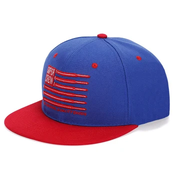 Kapu s vezom američke zastave, muška i ženska kapu u stilu hip-hop, proljetne sunčane kape, male šešir, svakodnevne kape