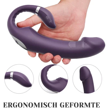 Klitoris Vibrator G Spot Nosive Vibratori C u Obliku Stimulans Seks Igračke za Odrasle osobe s Daljinskim upravljačem za Žene i parove