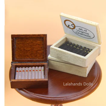 Kuća Lutaka Mini-Cigareta, Kutija Za Cigare Mini-Hrana, Dječija Scena Model Dollhouse Pribor