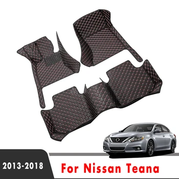 LHD Za Nissan Teana Altima L33 2017 2018 2015 2016 2013 2014 Auto-Tepisi Pribor Dekoracija Stil Kožne Prostirke
