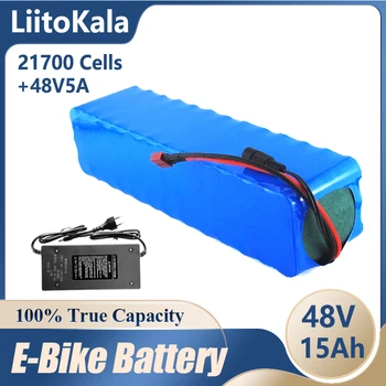LiitoKala 48 U 15AH 21700 13S3P Visoka snaga 1500 W Električni Bicikl Baterija E-bicikl Baterija 48V15ah Litij Baterija od 30A BMS
