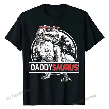 Majica sa даддизавром, Pokloni Za Dan Očeva, T rex Daddy Saurus, Gospodo Oblikovana Svakodnevne Majice, Pamučne Majice Na Red