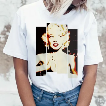 marilyn Monroe ženska t-shirt majica femme majice ulica majica ljetna ženska nova odjeća zabavna grunge i hip-hop t-shirt