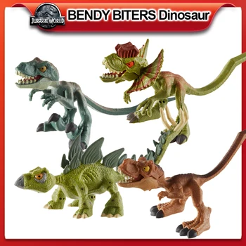 Mattel Svijet jurske BENDY КУСАЧИЕ Mini Plastične Dinosauri Simulacija Životinja Model Djeca Dječak Igračku za Djecu rođendanski Poklon GYX92