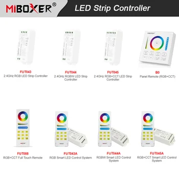 Miboxer RGB/RGBW/RGB + CCT Led Trake, Kontroler Touchpad 2,4 G Daljinsko isključivanje svjetla sinkronizaciju Žarulje Trake Kratka DC12V 24V Max15A
