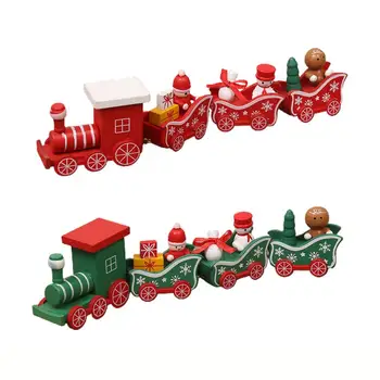 Model vlak Božića jake strukture obrazovne Drveni za Dijete